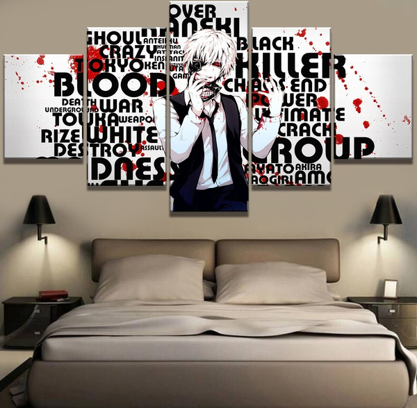 Tokyo Ghoul Anime Wall Art Painting by Rash Jan