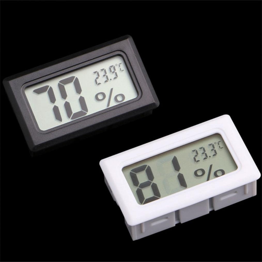 Mini Digital LCD Indoor Temperature Humidity Meter Thermometer Hygrometer Sensor
