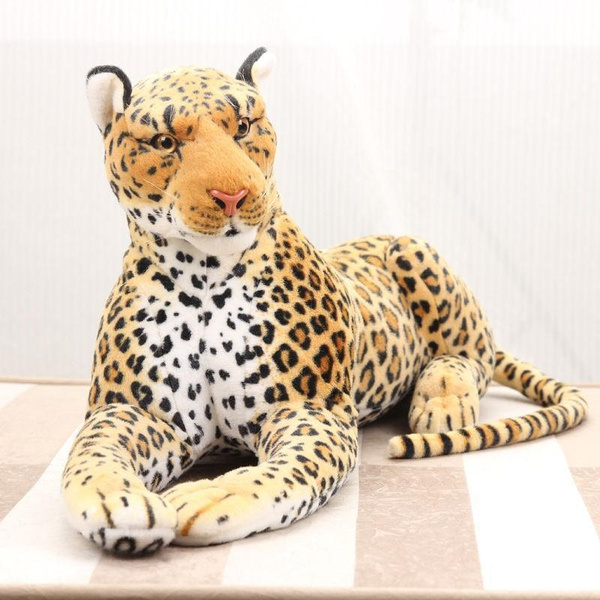 giant stuffed leopard