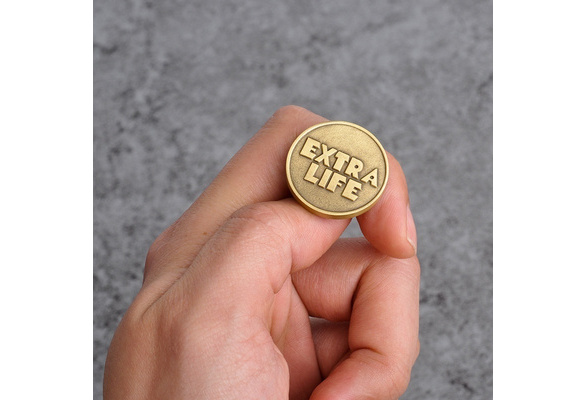 Ready Player One Extra Life Coin Quarter Bronze Oasis Extra Life Coin Props 