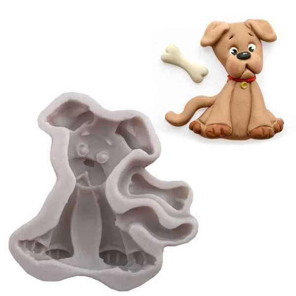 gumpaste dog