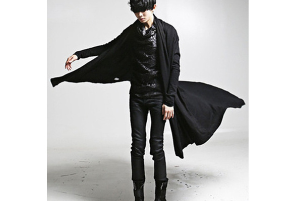 Jamickiki 2018 New Men's Fashion Jacket Cloak Coat Windbreaker