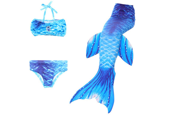 Costume Coda Sirena Monopinna Nuoto Bambina Donna SMDP01