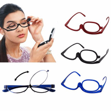 Retro Creative Women Unisex Adjustable Portable Magnifying Folding Reading Glasses Spectacles Makeup Eyeglasses
