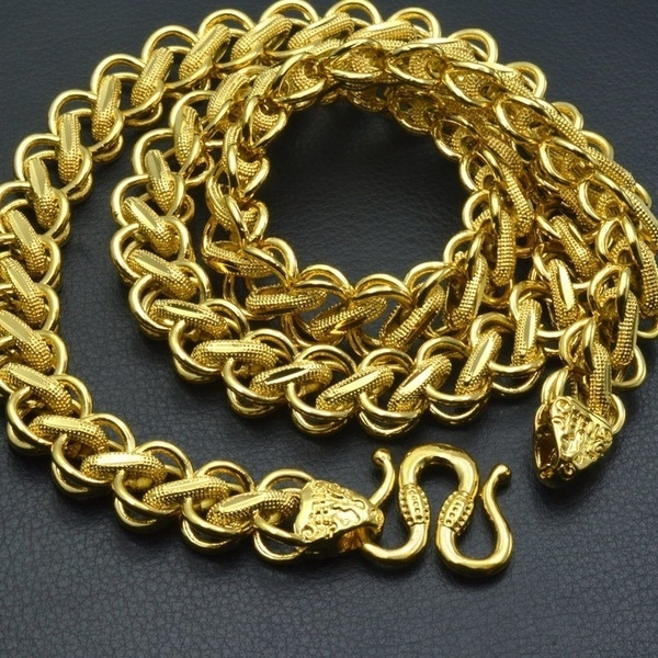 Heavy Hip Pop Classic Chain Necklace For Men Jewelry 50cm 60cm 70cm Legth 10mm Band Width Wish