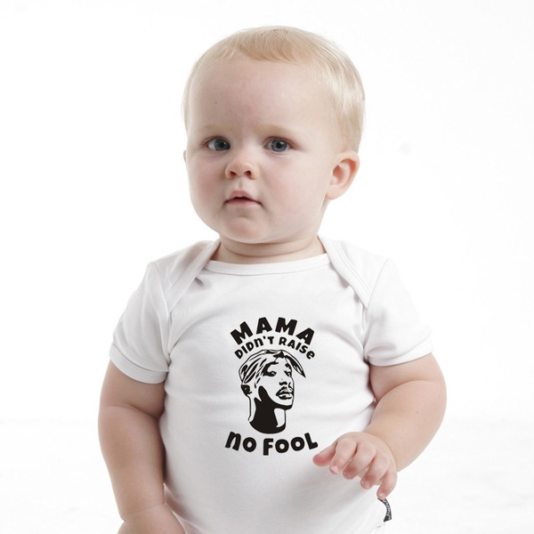 tupac baby onesie