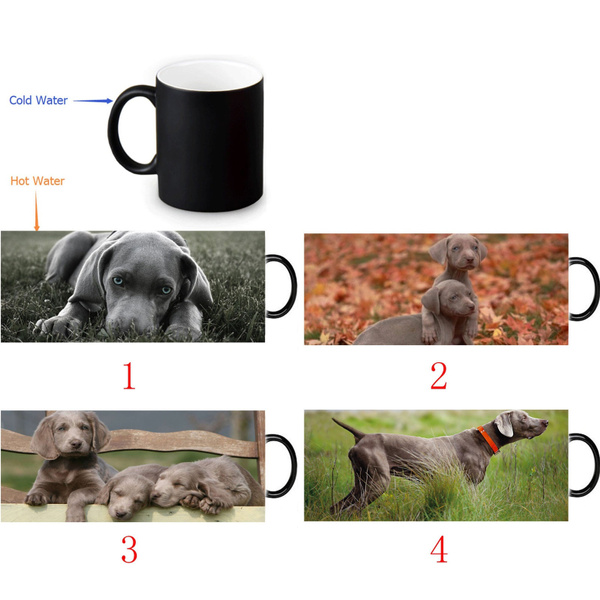 weimaraner coffee mugs
