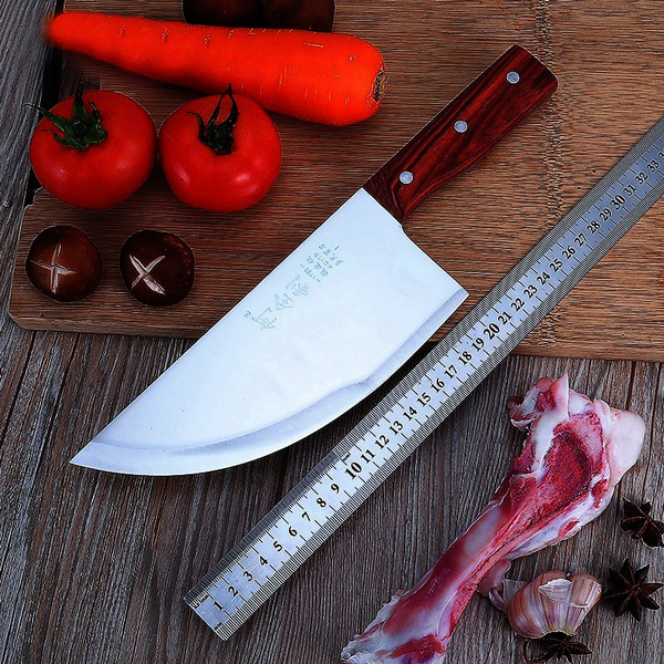 Butcher Knife Stainless Steel Meat Cleaver 8 Professional Chef Kitchen  Knife