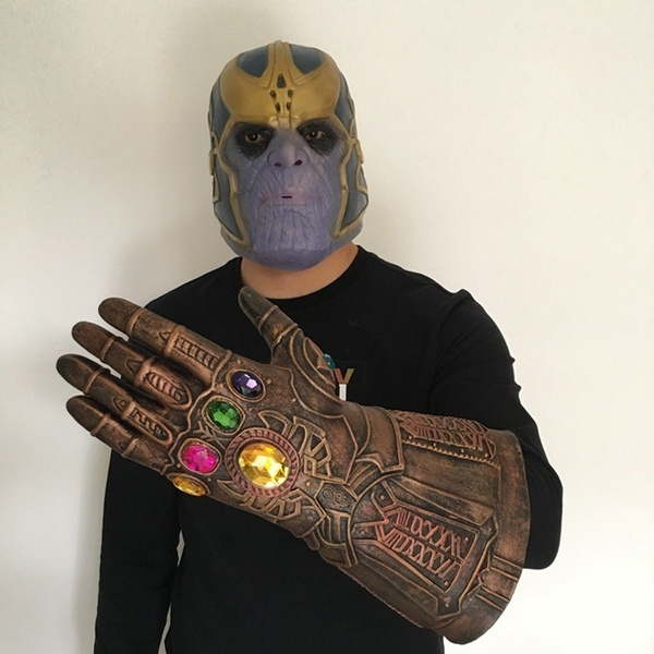 Thanos Infinity Gauntlet Glove Avengers Infinity War Cosplay