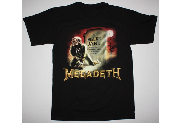 MEGADETH MARY JANE BLACK T SHIRT SPEED 