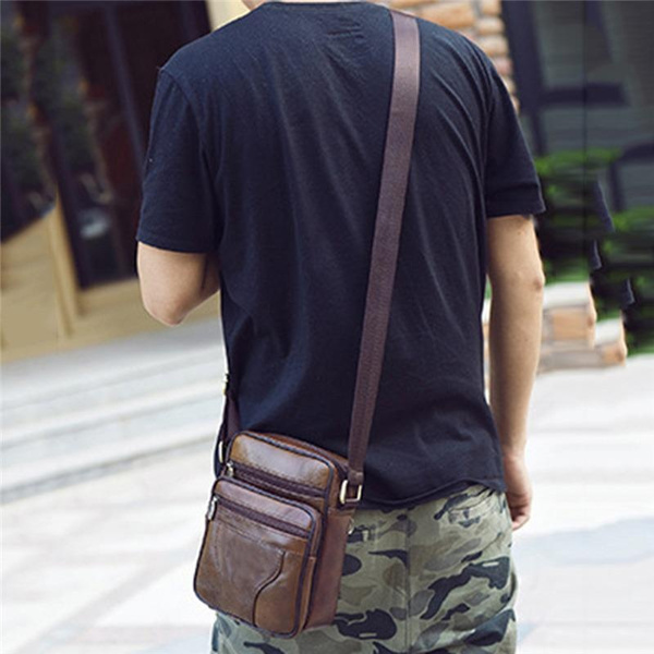 Messenger Bag Men,Waterproof Crossbody Bag,Satchel Shoulder Bag