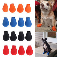 Outdoor, pet boots, candy color, rainboot