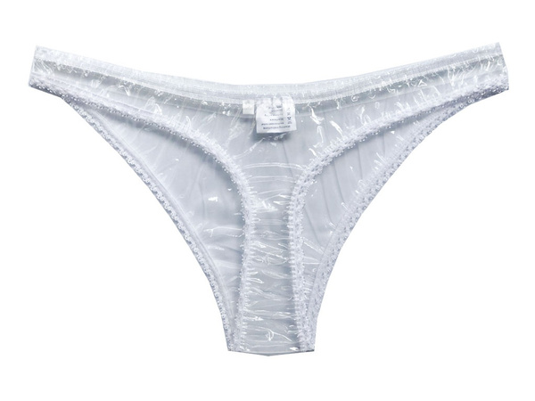 Haian PVC G-String Lace Panties Ladies Briefs Color Glass Clear 3 Pack ...