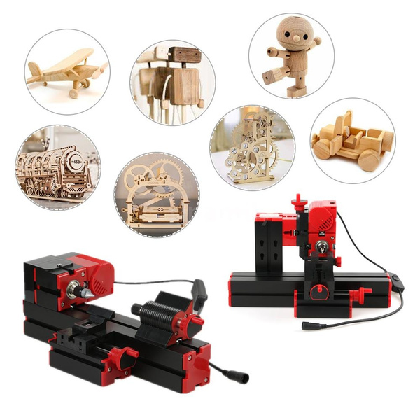 Mini Multipurpose Jig-saw Sawing Machine DIY Tool Kit Woodworking Milling Drill 