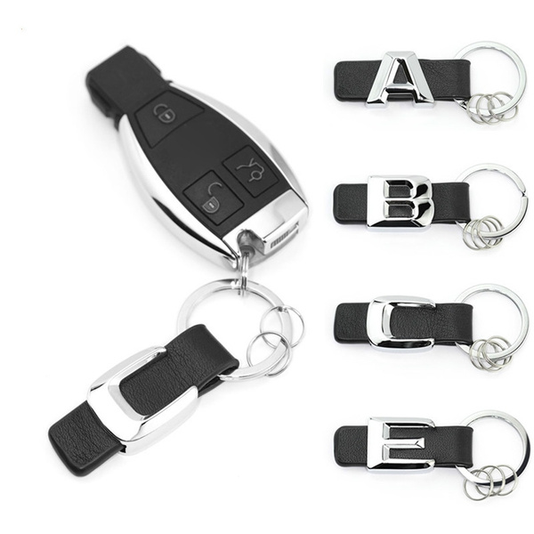 Car Keychain Key Ring Holder for Mercedes Benz W203 W211 W204 W124 W210 AMG  W212 W205 W202 W176 W168 W169 A B C E Class W246