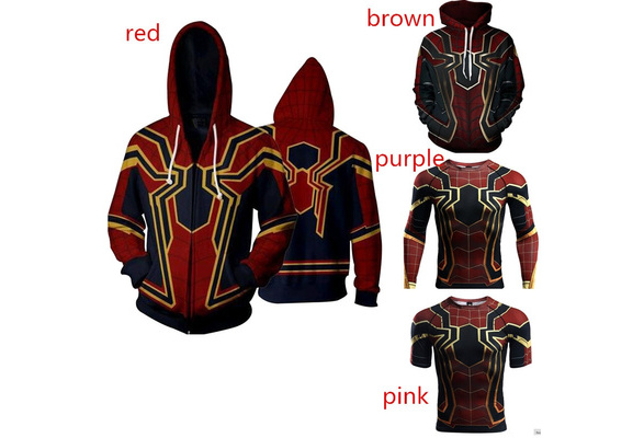 2018 Details about Avengers Infinity War Spiderman sweater Hoodie