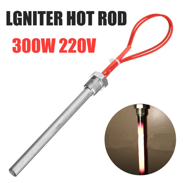 300W 220V Igniter Hot Rod Wood Pellet heating tube F/ Fireplace Grill Stove Part 