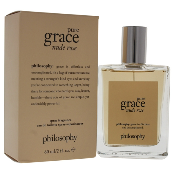 Pure Grace Nude Rose Eau de Parfum Spray by Philosophy - 2 oz