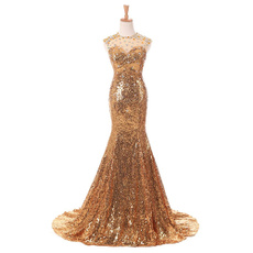 sweetheart, gold, Evening Dress, Dress