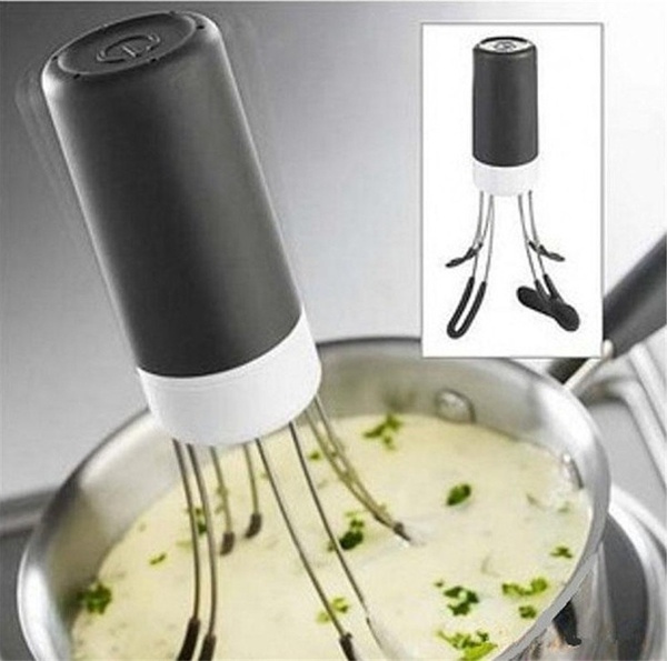 1pcs Hot 3 Speeds Cordless Stir Crazy Stick Blender Mixer Automatic Hands  Free Kitchen Utensil Food Sauce Auto Stirrer Blender