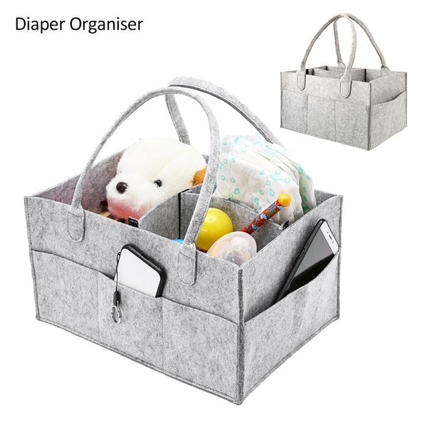 felt nappy organiser