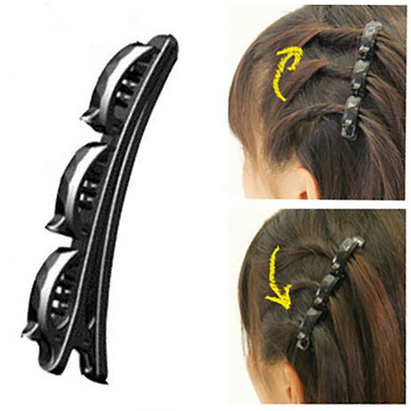 1pc Fashion Hair Clip Double Comb Barrettes Hairpin Magic Hair Clips | Wish