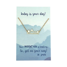 Graduation Gift, Mountain, Sterling Silver Jewelry, yourmountainiswaiting