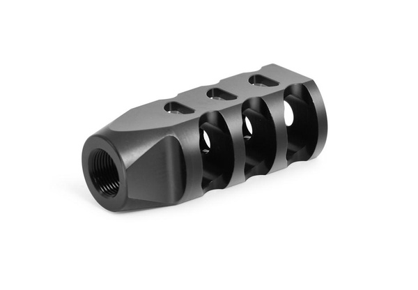 308 Steel Muzzle Brake 5/8x24 Crush Washer Recoil Compensator w/ Jam Nut for 762