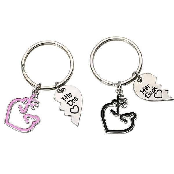 Romantic keychains deals for her