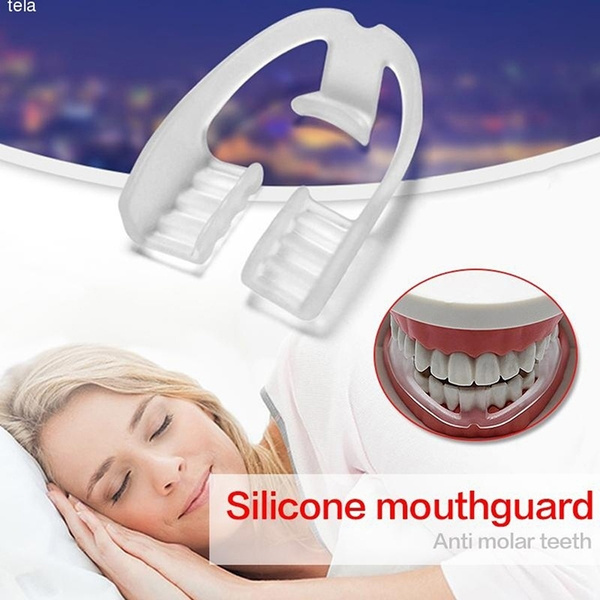 Silicone Invisible Sleeping Dental Appliance Stop Snoring Transparent