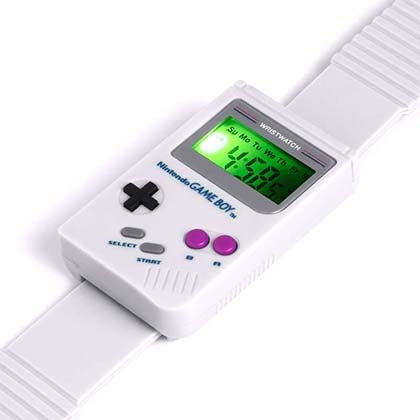 Nintendo Gameboy Watch Paladone Official Super Mario Alarm Sound NES Switch  Toy | eBay