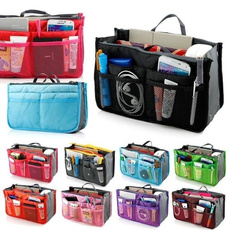 Travel Bag Purse Tidy Large Liner Organizer Women Travel Insert Handbag 16 Color