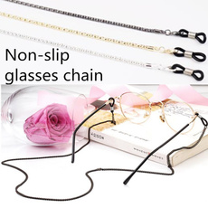 eyewearaccessorie, eyeglasschainsandcord, Chain, metalglassesrope