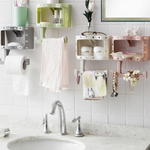 NEW Slim Bathroom Storage - Organization Toilet Tissue Paper Shelf