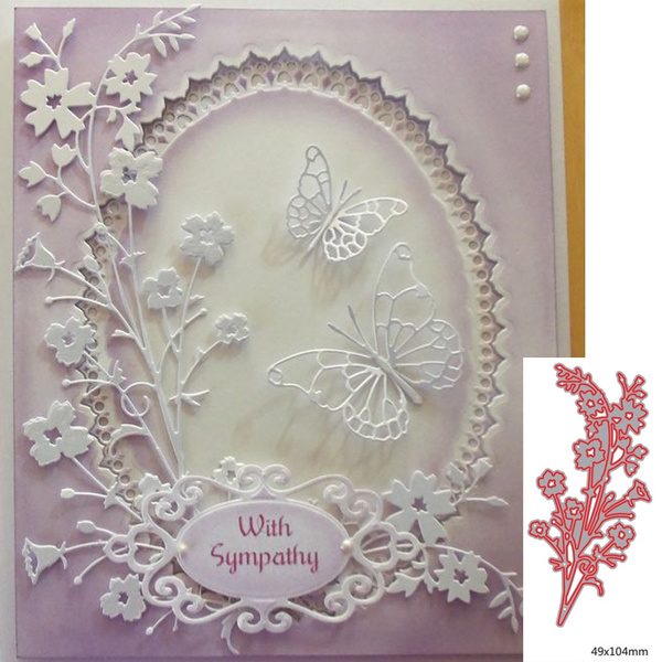Flower Metal Cutting Dies Scrapbooking Card Making Paper Embossing Craft die DIY