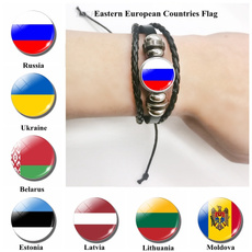 ukraine, flagbracelet, russiaflag, Jewelry