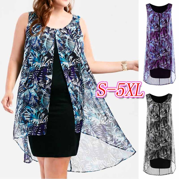 chiffon swing dress plus size