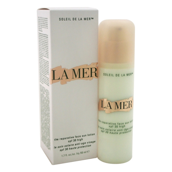 la mer reparative face sun lotion