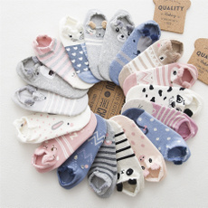 cartoonsock, Cotton, womensock, lowcutsock