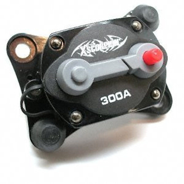 300 Amp 12-48V DC Manual Reset Circuit Breaker – Heavy Duty For Car, Boat, Solar, RV, Inverter