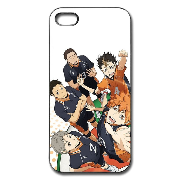 Karasuno Haikyuu Cell Phone Case Cover for Iphone5 5s iphone 6 Iphone 7 Plus Iphone 8 phone X Samsung Galaxy S Series S6 Edge S8 Plue S9 S9 Plue