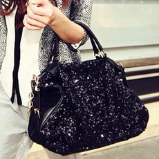 Shoulder Bags, Fashion, womenpaillettehandbag, Chain