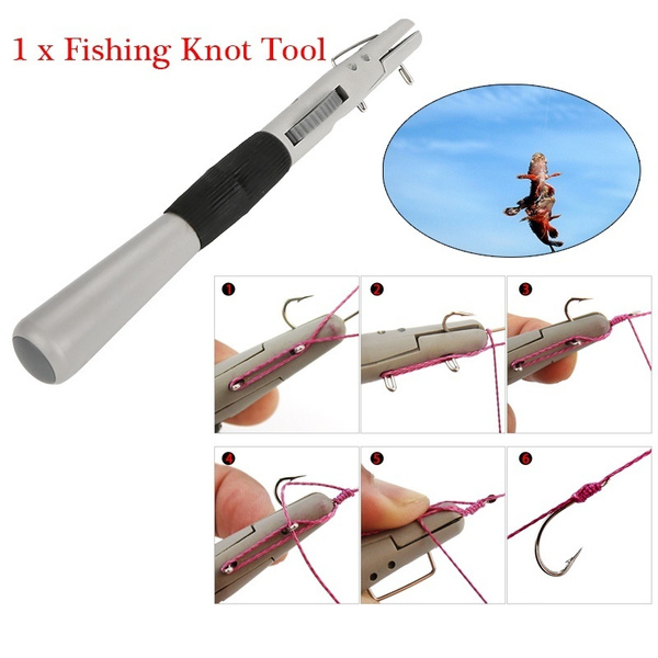 1pc Fast Knot Tying Tool Fishing Hook Tier Fishing Line Knotter