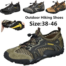 New Fashion Men Water Shoes Outdoor Hiking Shoes Casual Breathable Shoes Mesh Shoes size 38-46