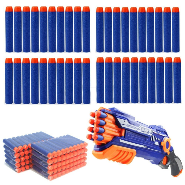 Lot 100-1000Pcs Soft Bullet Darts For Nerf N-strike Kids Toy Gun Blasters Gift 