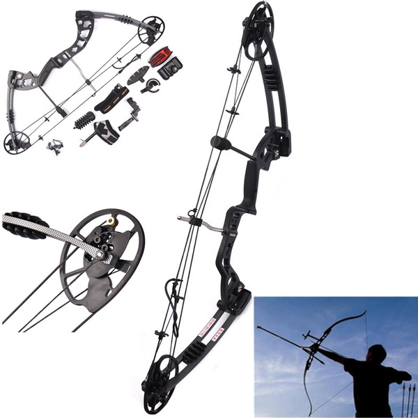 30-70lbs 80% Let Off JUNXING M128 Right Hand Archery Compound Bow