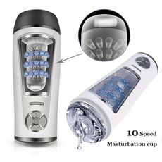 Fast Speed Multi-frequency Auto Suck Vibrating Masturbator Cup Stimulating Sex Toy for Men Male 