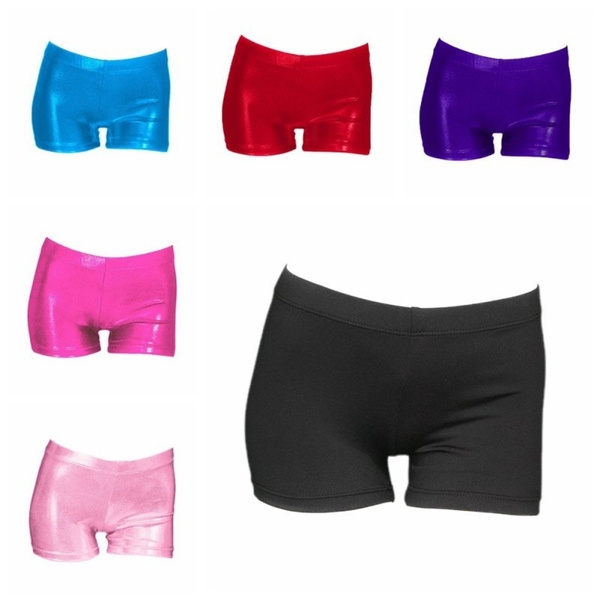 Kids Spandex Hot Pants Dance Shorts Gymnastics Shorts Dancewear | Wish