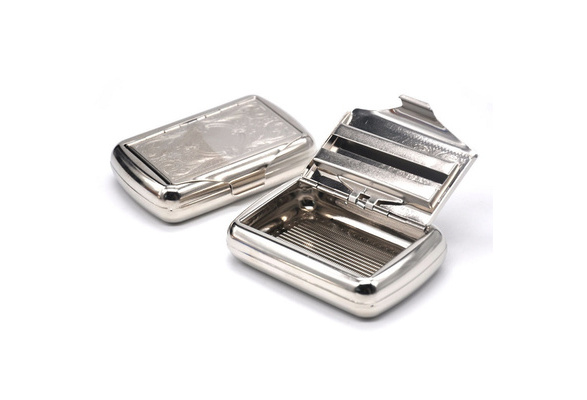 W6113 Boxe for Cigarettes Tin Custom Metal Small Blank Aluminum
