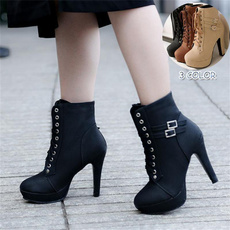 ankle boots, Shorts, Winter, Womens Shoes